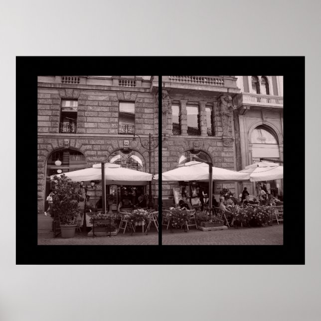 Via Dante - Diptych Poster (Front)