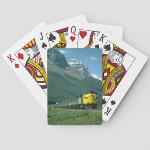 Via FP-7 #6302 leads Train #2_Trains Playing Cards