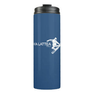 Via Lattea Snowboarder Thermal Tumbler