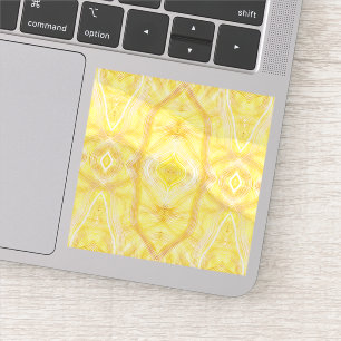 Viaduct Abstract Light Yellow Watercolor Art