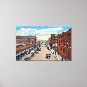 Viaduct View of East Centre Street Canvas Print