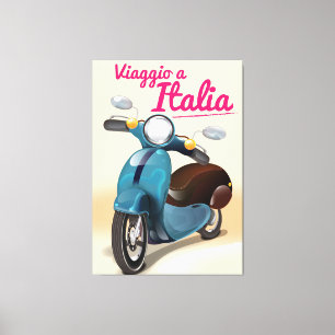 Viaggio a Italia travel poster print