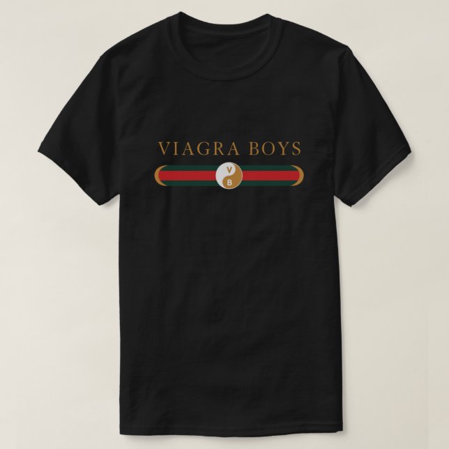 Viagra Boys Yin Yang Parody    T-Shirt (Design Front)