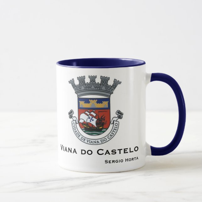 Viana do Castelo Portugal Custom Mug (Right)