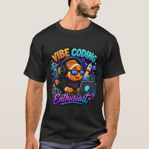 Vibe Coding Clownfish Kawaii Sticker – Clown Fis T-Shirt