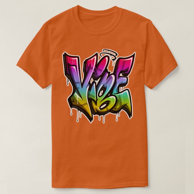 Vibe Graffiti T-Shirt (Design Front)