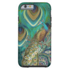 Vibe Vintage Damask Peacock Feathers iPhone