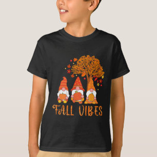 Vibes Autumn Season Thanksgiving Pumpkin T-Shirt