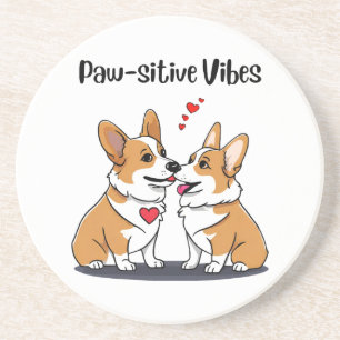 Vibes Corgis in Love Coaster