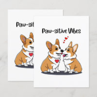 Vibes Corgis in Love