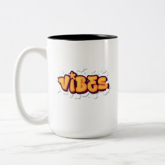 Vibes Two-Tone coffee mug