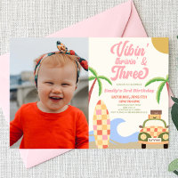 Vibin' & Three Surf Picture 3rd Birthday Party