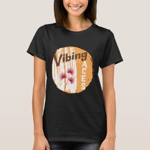 Vibing Aces Sticker T-Shirt