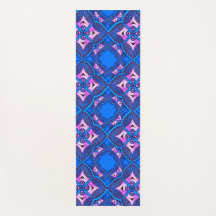 Vibrant 3D Colourful Digital Design Yoga Mat