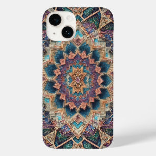 Vibrant 3D Geometric Symmetry Phone Case.Colorful Case-Mate iPhone 14 Case
