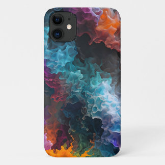 Vibrant Abstract Art: A Kaleidoscope of Colour Case-Mate iPhone Case