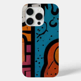 Vibrant Abstract Art iPhone 15 Pro Case