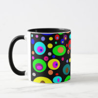 Vibrant abstract circles