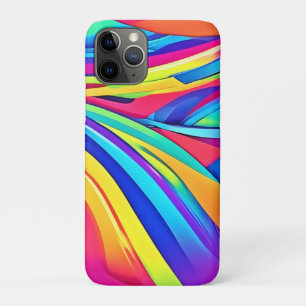 Vibrant Abstract Colour Wave Art Case-Mate iPhone Case
