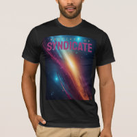 Vibrant Abstract Cosmic Galaxy Space