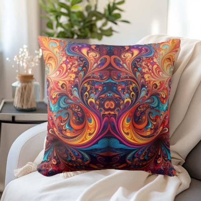 Vibrant Abstract Design Cushion (Creator Uploaded)