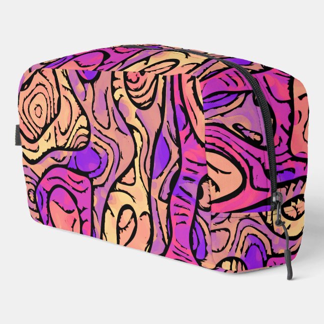 Vibrant Abstract Dopp Kit (Right Corner)