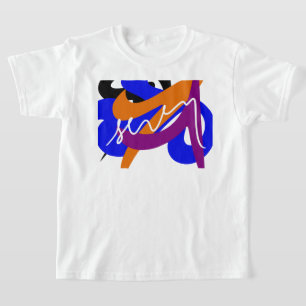Vibrant Abstract Flow T-Shirt