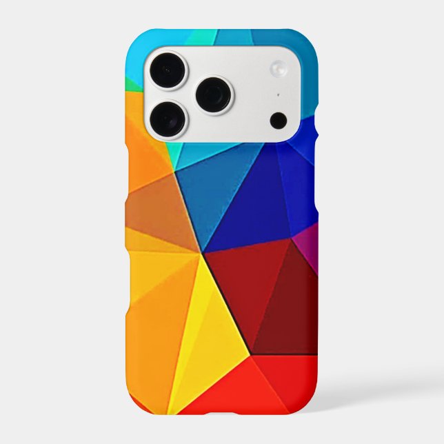 Vibrant Abstract Geometric Flow Design (Back)