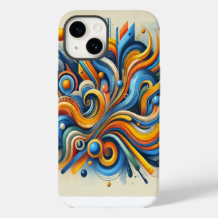 Vibrant Abstract iPhone Case