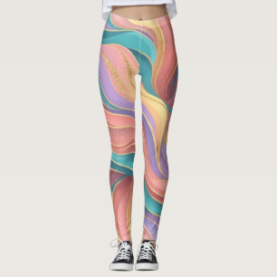Vibrant Abstract Leggings
