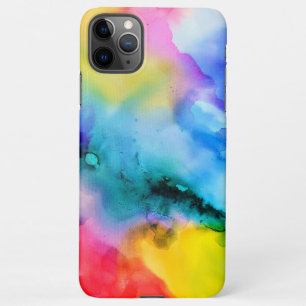 Vibrant Abstract Multicolor Watercolor Phone Case