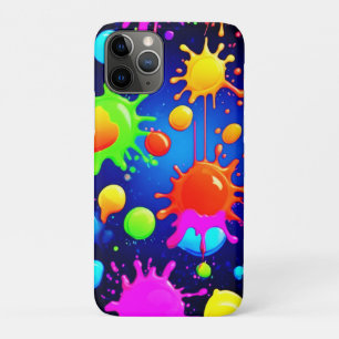 Vibrant Abstract Paint Explosion Case-Mate iPhone Case