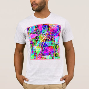 Vibrant Abstract Pattern Design T-Shirt