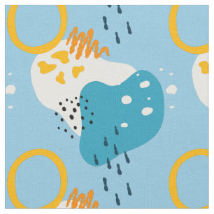   Vibrant Abstract Splendor Fabric
