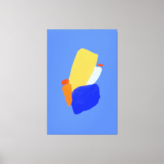 Vibrant abstract Stretched Canvas Print