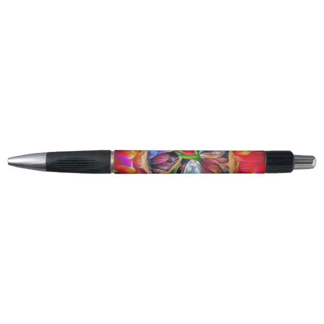 Vibrant Abstract Tulip Reflections (Front)