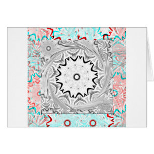 Vibrant African Culture: A Pink and Cyan Fusion