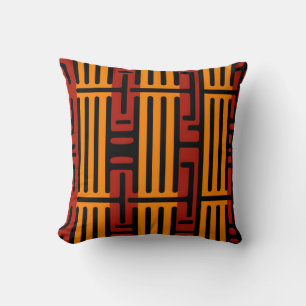 Vibrant African Pattern Cushion