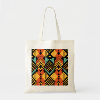 Vibrant African Pattern Tote Bag