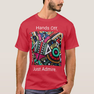 Vibrant Afro-Centric Geometric Pattern – Bold Trib T-Shirt