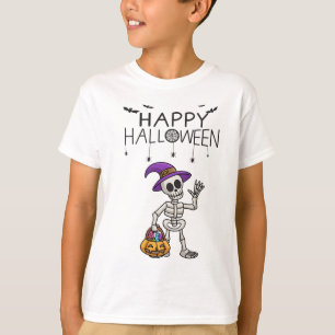 Vibrant and Fun Happy Halloween T-Shirt