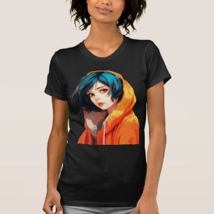 Vibrant Anime Beauty T-Shirt