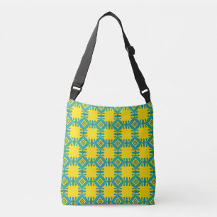 Vibrant Arabesque Crossbody Bag
