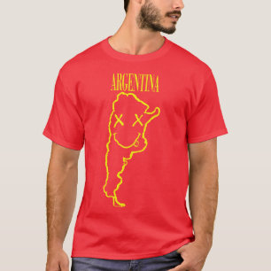 Vibrant Argentina x Eyes Happy Face Unleash Your 9 T-Shirt