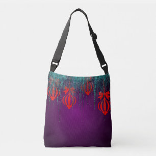 Vibrant Art-Inspired Crossbody Bag – Bold, Colorfu