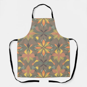 Vibrant Artistic Apron - Colorful Seamless Pattern
