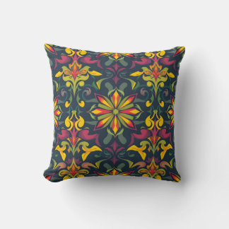 Vibrant Artistic Pillow - Elegant Home Decor