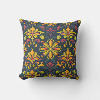 Vibrant Artistic Pillow - Elegant Home Decor