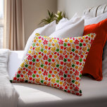 Vibrant Autumn Leaves Multi-Coloured Pattern Decorative Cushion<br><div class="desc">Perfect for fall gifting and occasions,  this vibrant,  multi-coloured leaves pattern is sure to provide cheer to your room</div>