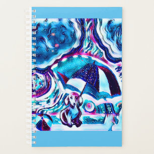 Vibrant Beach Dog Planner